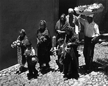 Funeral Procession, photograph by Reva Brooks
