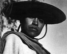 Hombre
of Chiapas, photograph by Reva Brooks