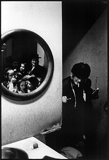 At the Religious Centre, Ohel Mosche, photograph © Harry Weber