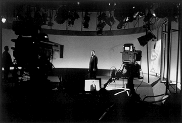 Religion on TV, photograph © Harry Weber
